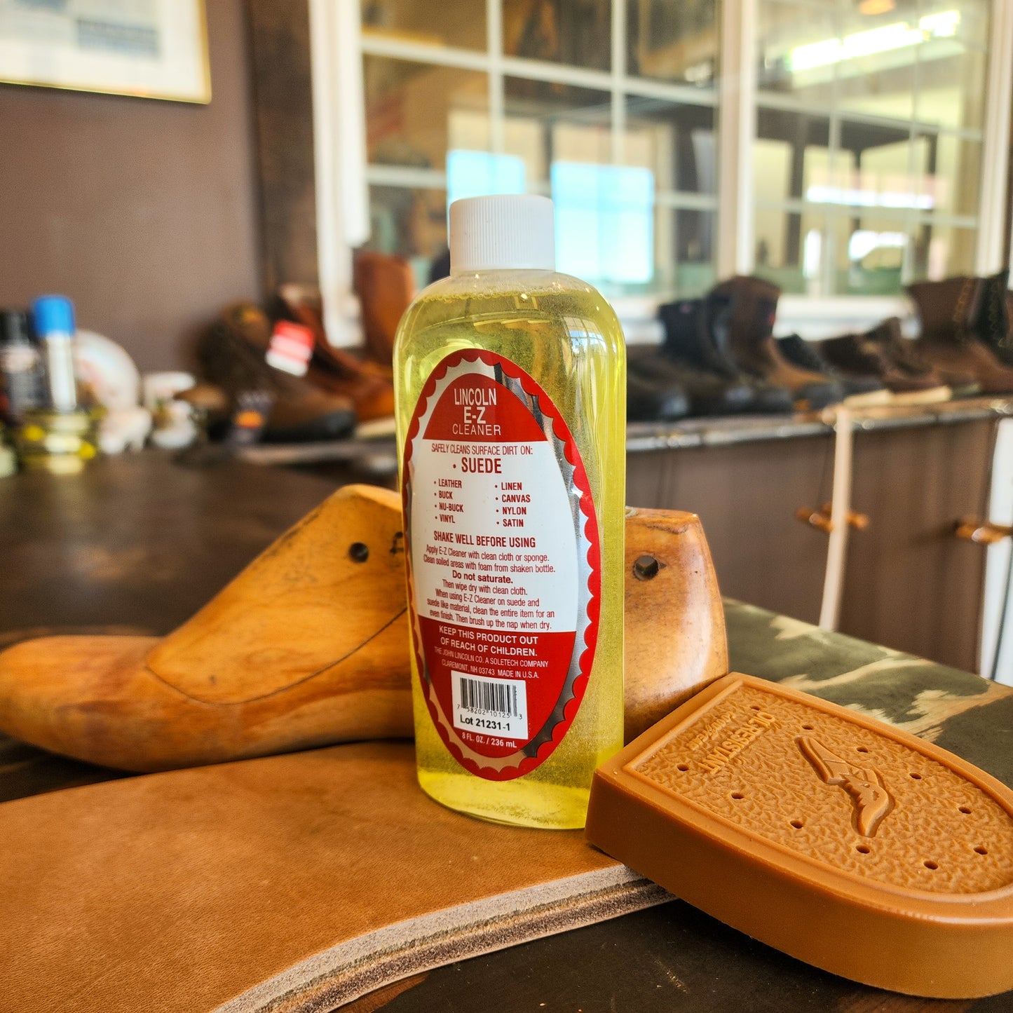 Lincoln EZ Leather CleanerThe Shoe Man With Angels Custom Creations