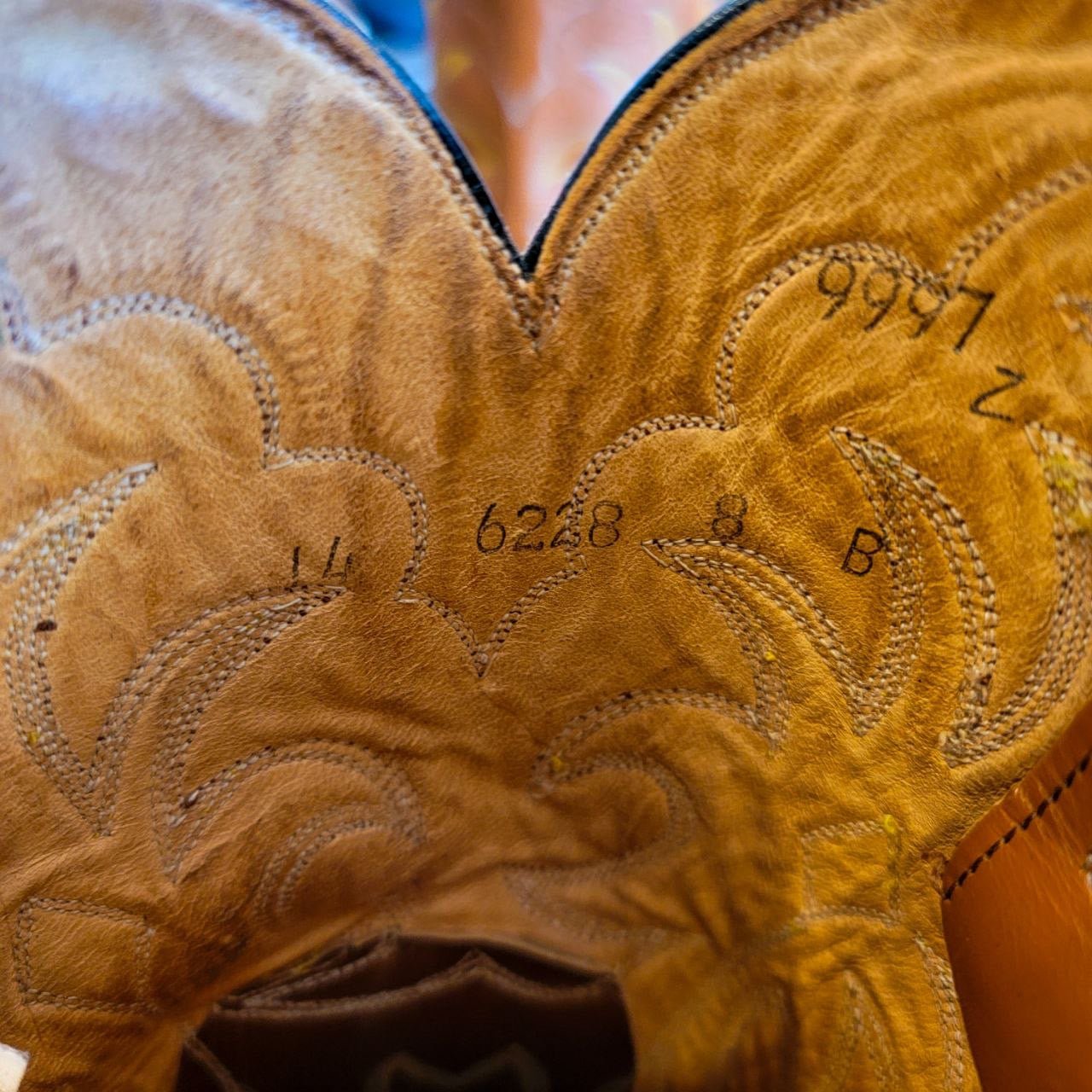 Vintage Hyer Lizard Skin Boots Size 8BThe Shoe Man With Angels Custom Creations