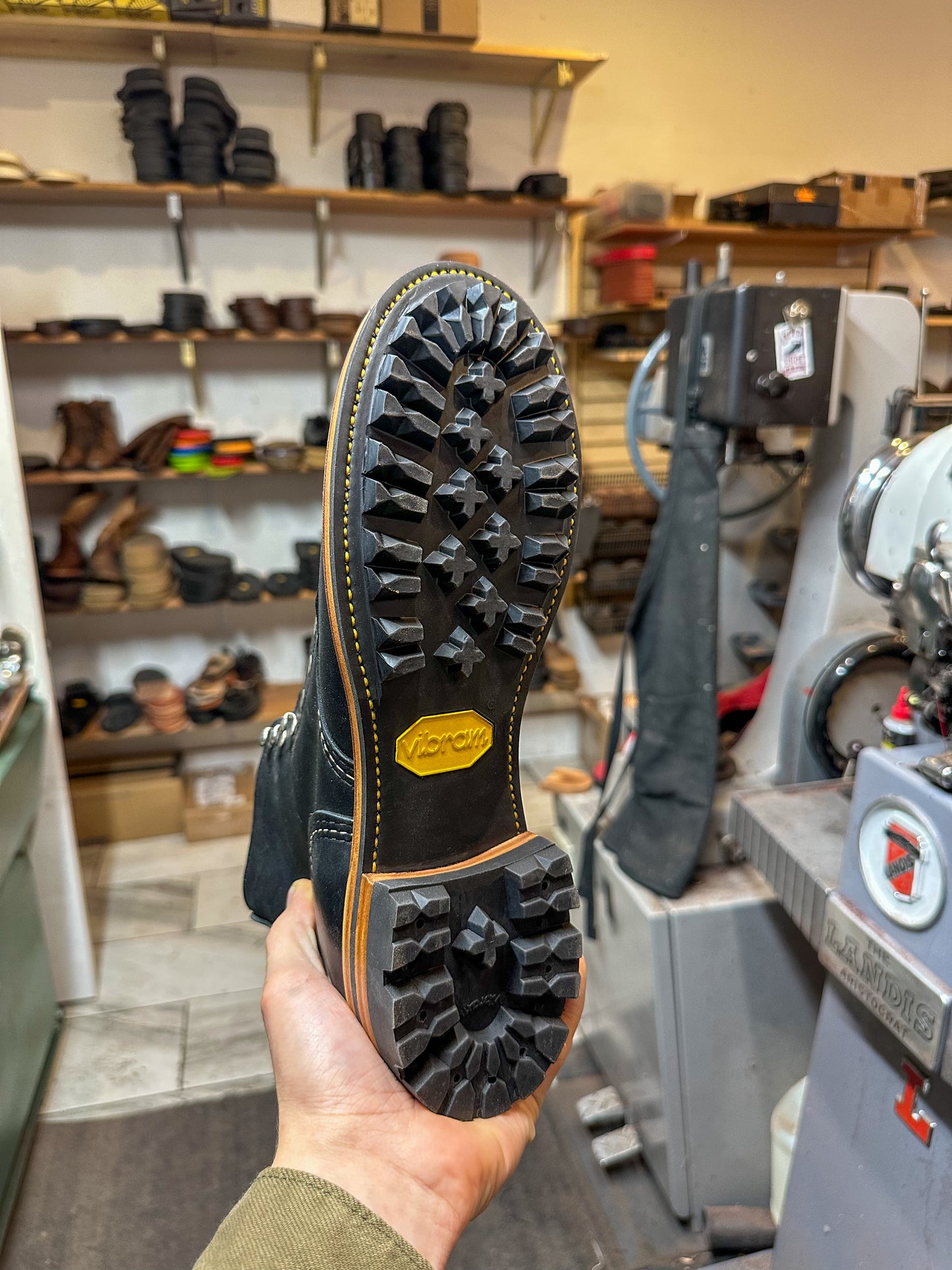 The Vibram 100 LugThe Shoe Man With Angels Custom Creations