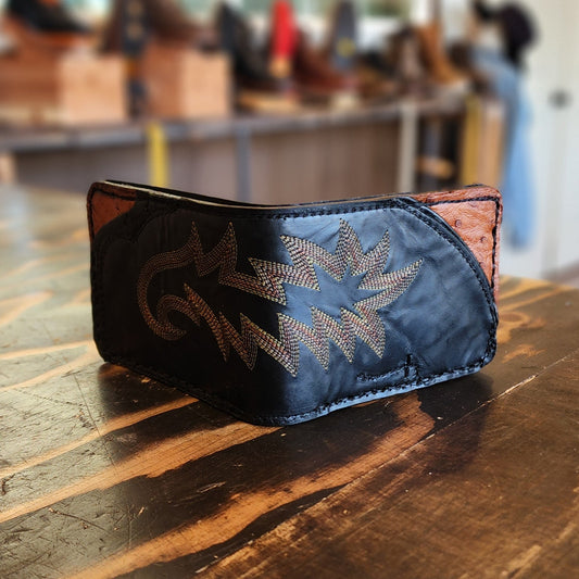 BOOT WALLETThe Shoe Man With Angels Custom Creations