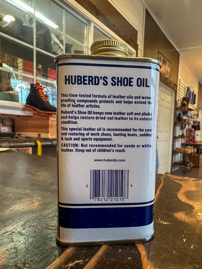 Huberds Shoe Oil Conditioner and WaterprooferThe Shoe Man With Angels Custom Creations