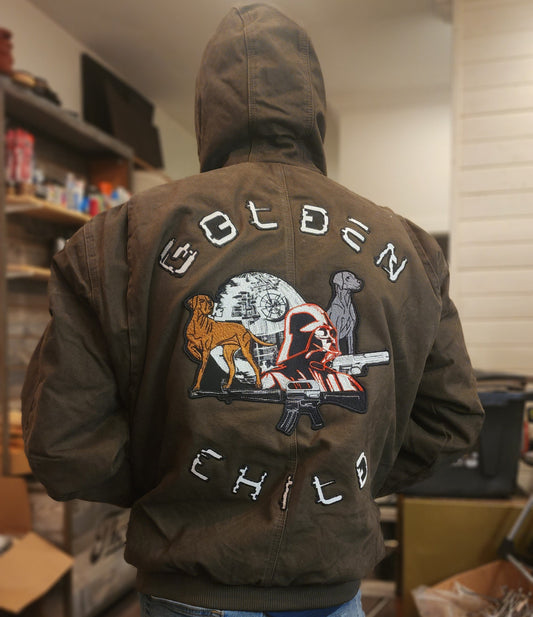 Custom Embroidery PatchThe Shoe Man With Angels Custom Creations