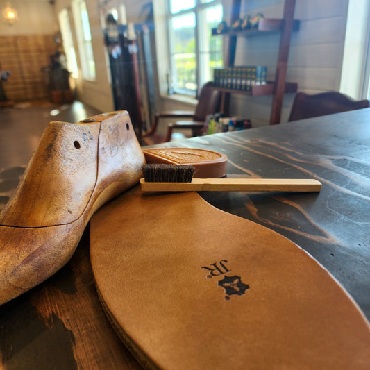 Toothbrush Horsehair BrushThe Shoe Man With Angels Custom Creations