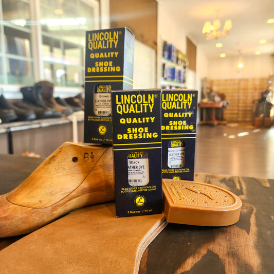 Lincoln Leather DyeThe Shoe Man With Angels Custom Creations