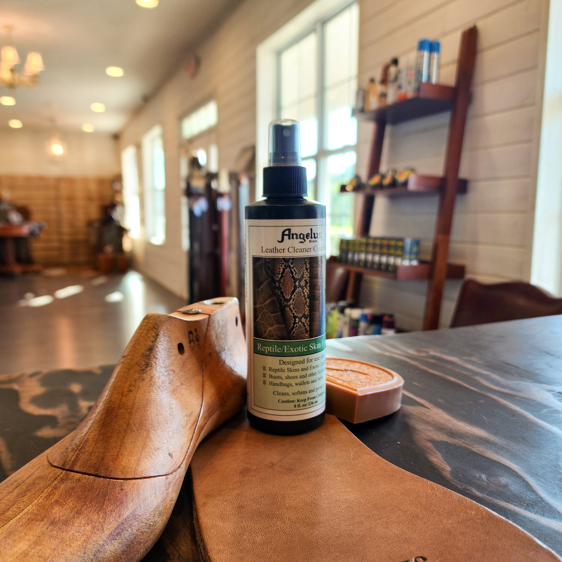 Angelus Exotic Leather Conditioner & CleanerThe Shoe Man With Angels Custom Creations