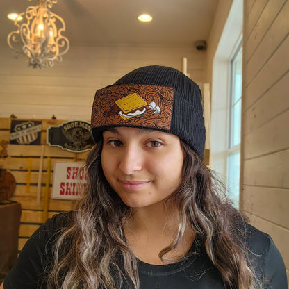 SMORE'S BEANIEThe Shoe Man With Angels Custom Creations