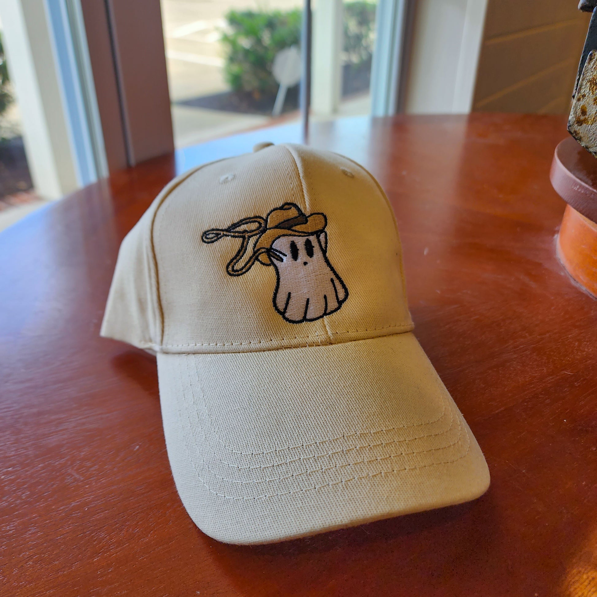 COWBOY GHOST BASEBALL CAPThe Shoe Man With Angels Custom Creations