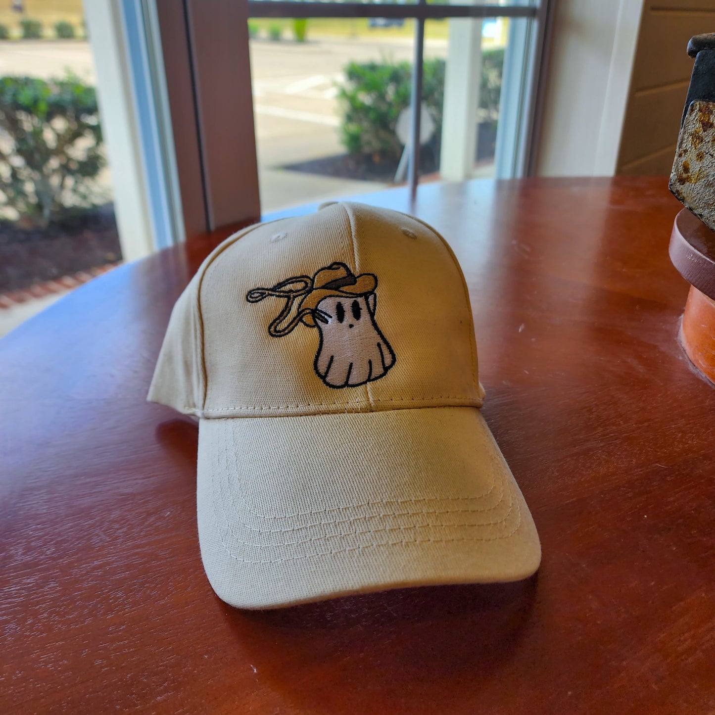 COWBOY GHOST BASEBALL CAPThe Shoe Man With Angels Custom Creations