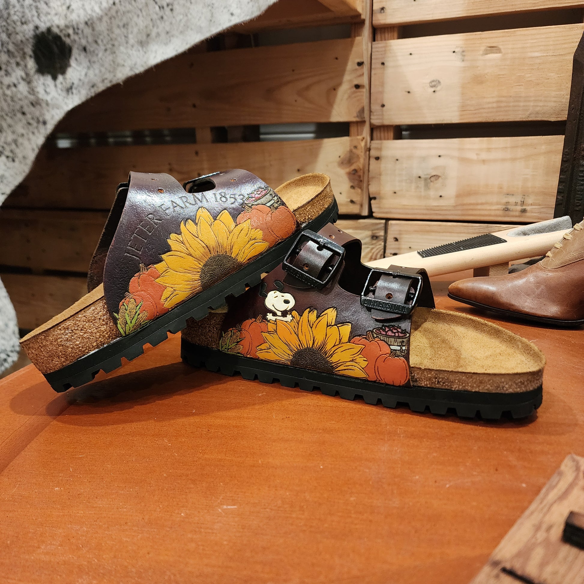 Custom Leather SandalsThe Shoe Man With Angels Custom Creations