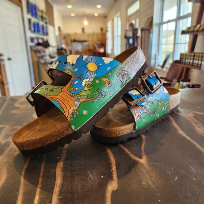 Custom Leather SandalsThe Shoe Man With Angels Custom Creations