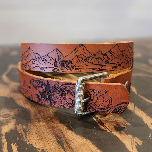 Customized Leather BeltsThe Shoe Man With Angels Custom Creations