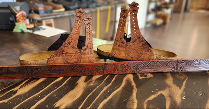 Customized Leather BeltsThe Shoe Man With Angels Custom Creations