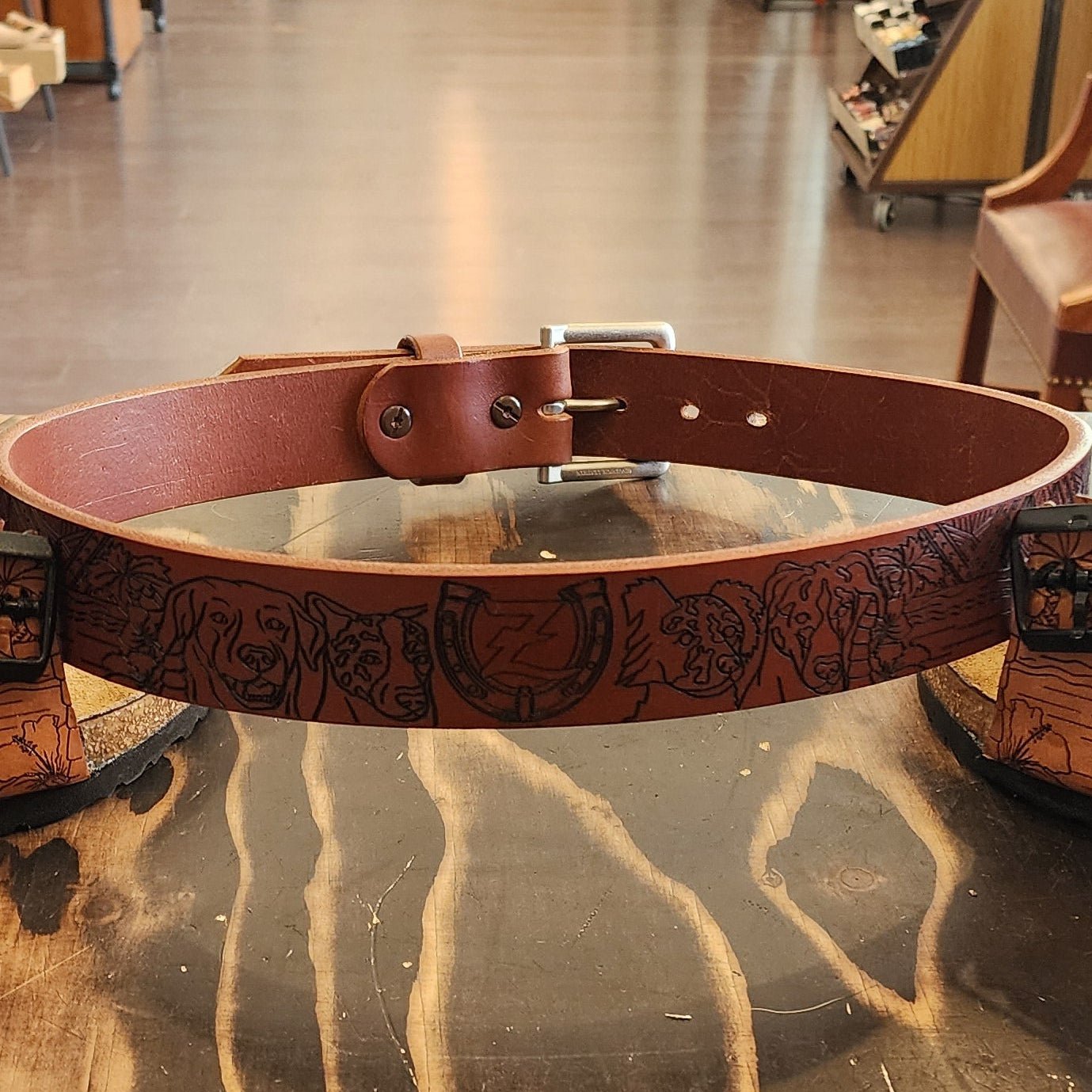 Customized Leather BeltsThe Shoe Man With Angels Custom Creations