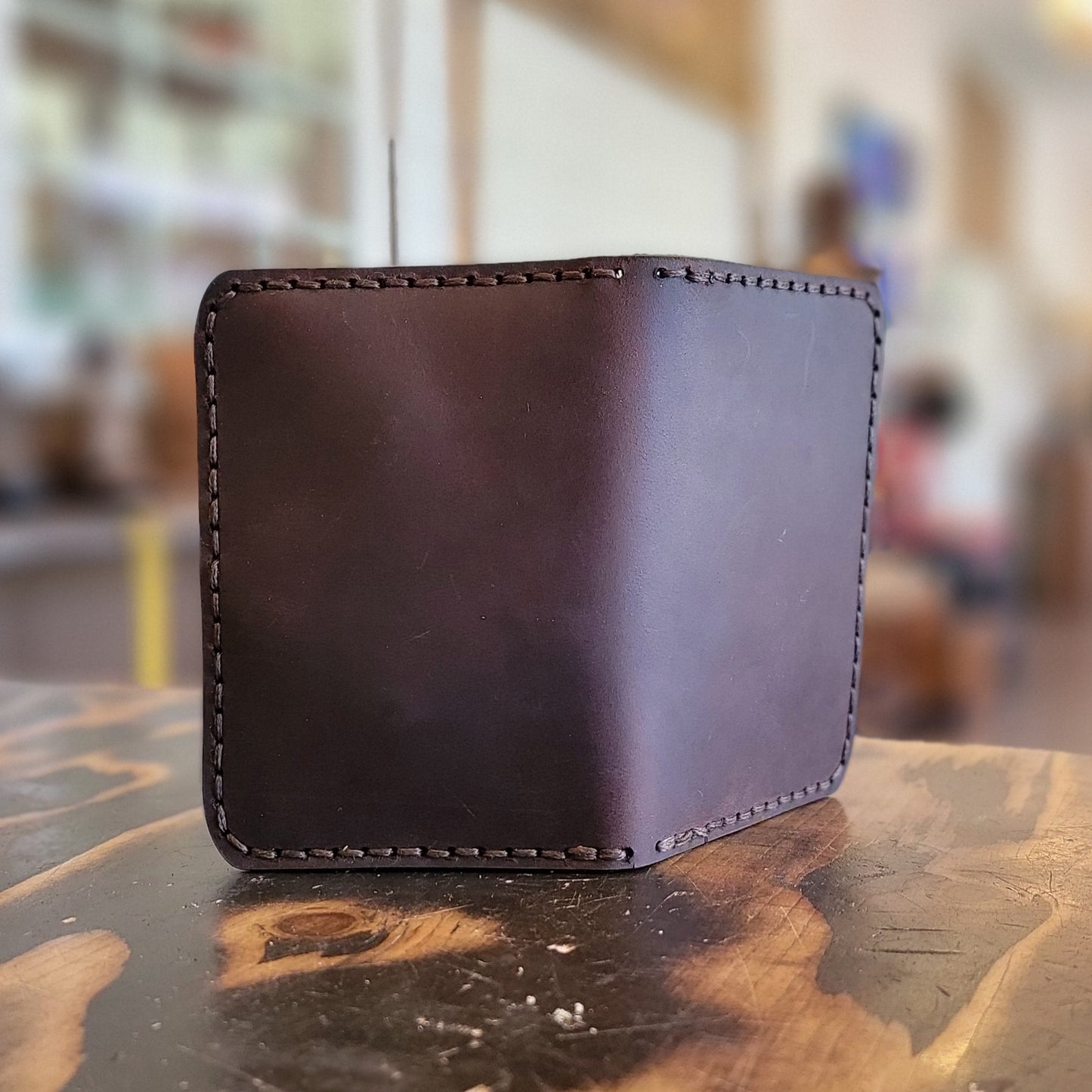 Bi - Fold WalletThe Shoe Man With Angels Custom Creations