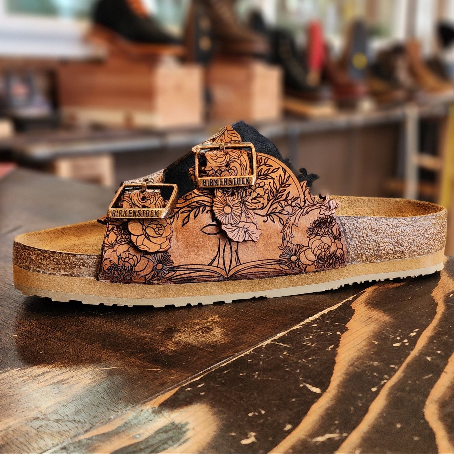 Birkenstock Double Sole RecraftThe Shoe Man With Angels Custom Creations