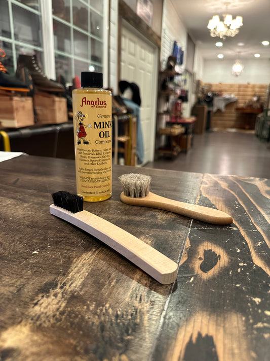 Mink OilThe Shoe Man With Angels Custom Creations