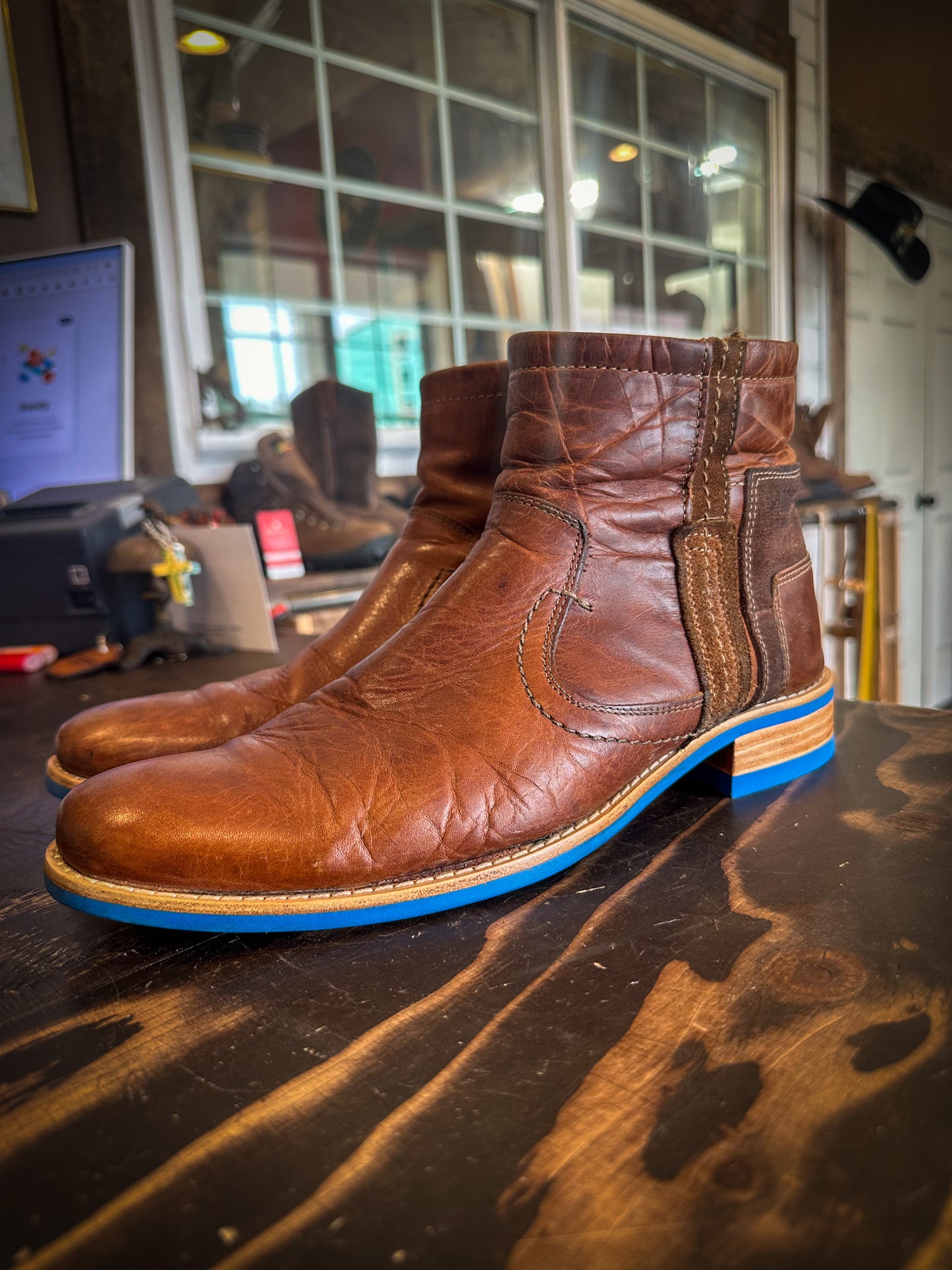 The Andes Rubber SoleThe Shoe Man With Angels Custom Creations