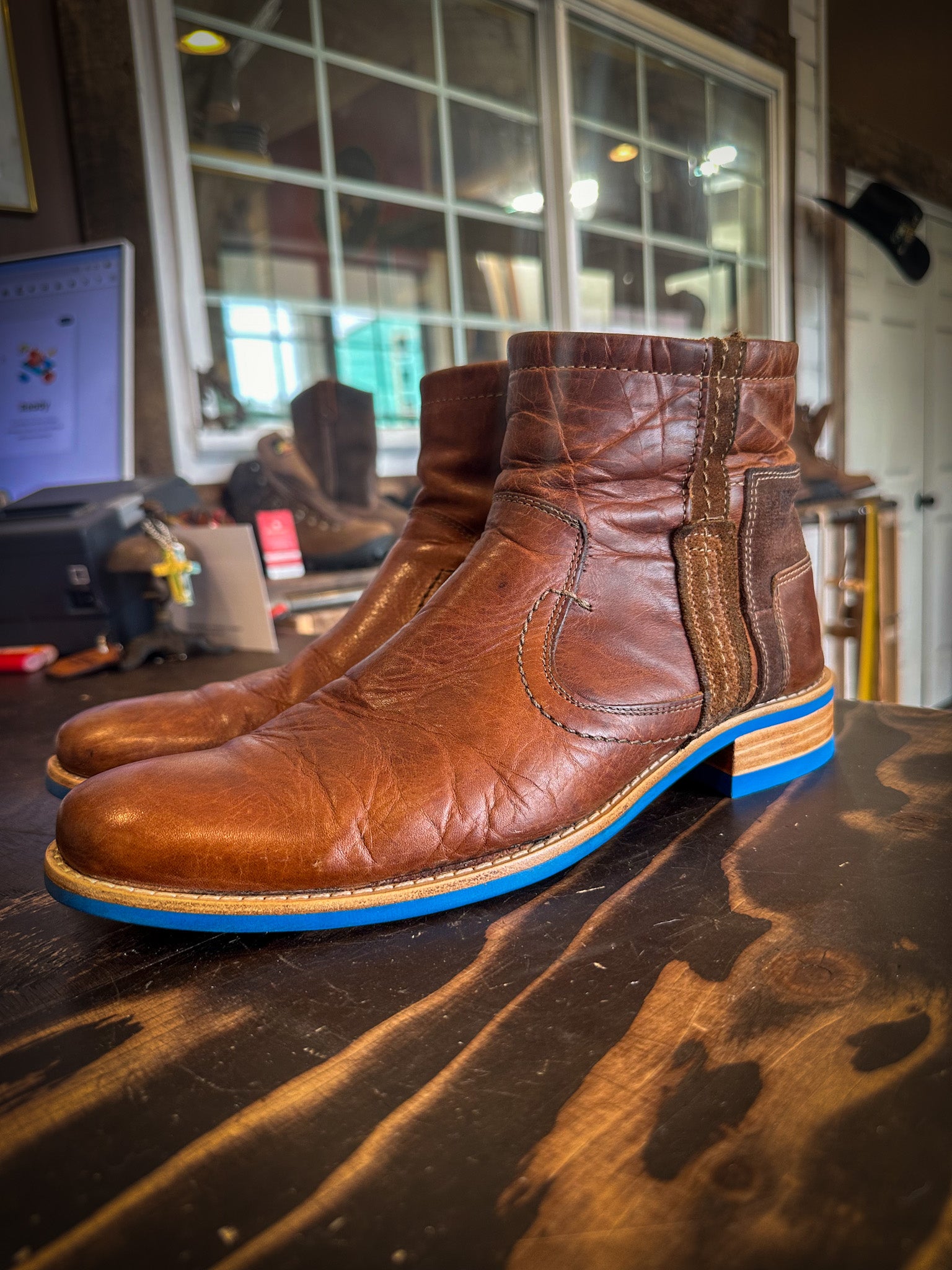 The Andes Rubber SoleThe Shoe Man With Angels Custom Creations
