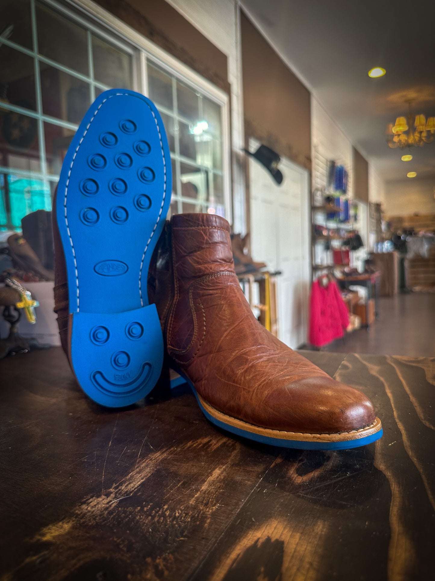 The Andes Rubber SoleThe Shoe Man With Angels Custom Creations