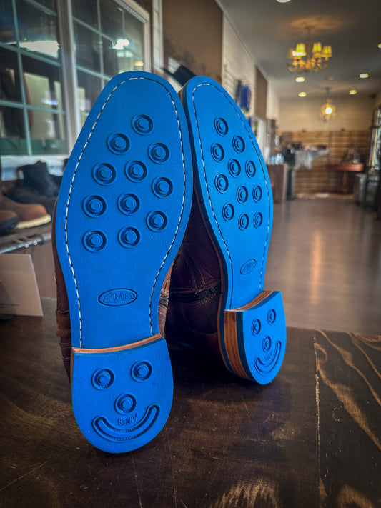 The Andes Rubber SoleThe Shoe Man With Angels Custom Creations