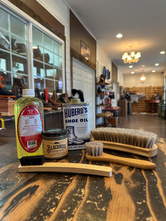 The Ultimate Work Boot Cleaning & Oiling KitThe Shoe Man With Angels Custom Creations