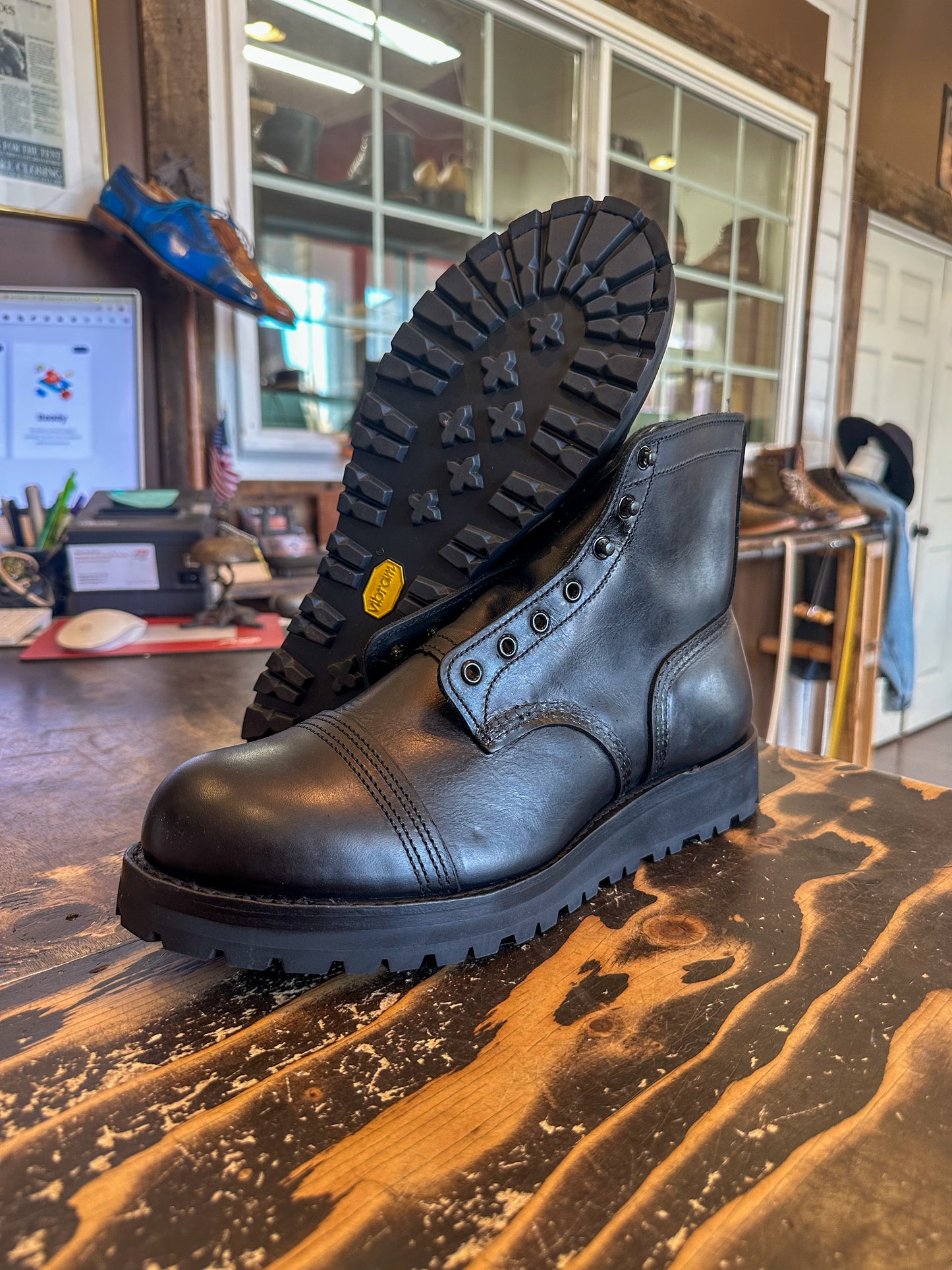 The Double RecraftThe Shoe Man With Angels Custom Creations
