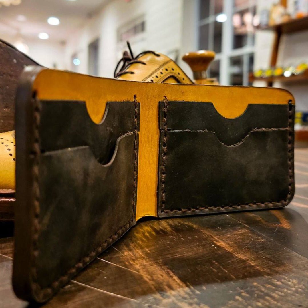 Bi - Fold WalletThe Shoe Man With Angels Custom Creations