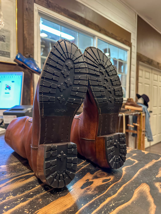 The Cowboy Mini Lug RecraftThe Shoe Man With Angels Custom Creations