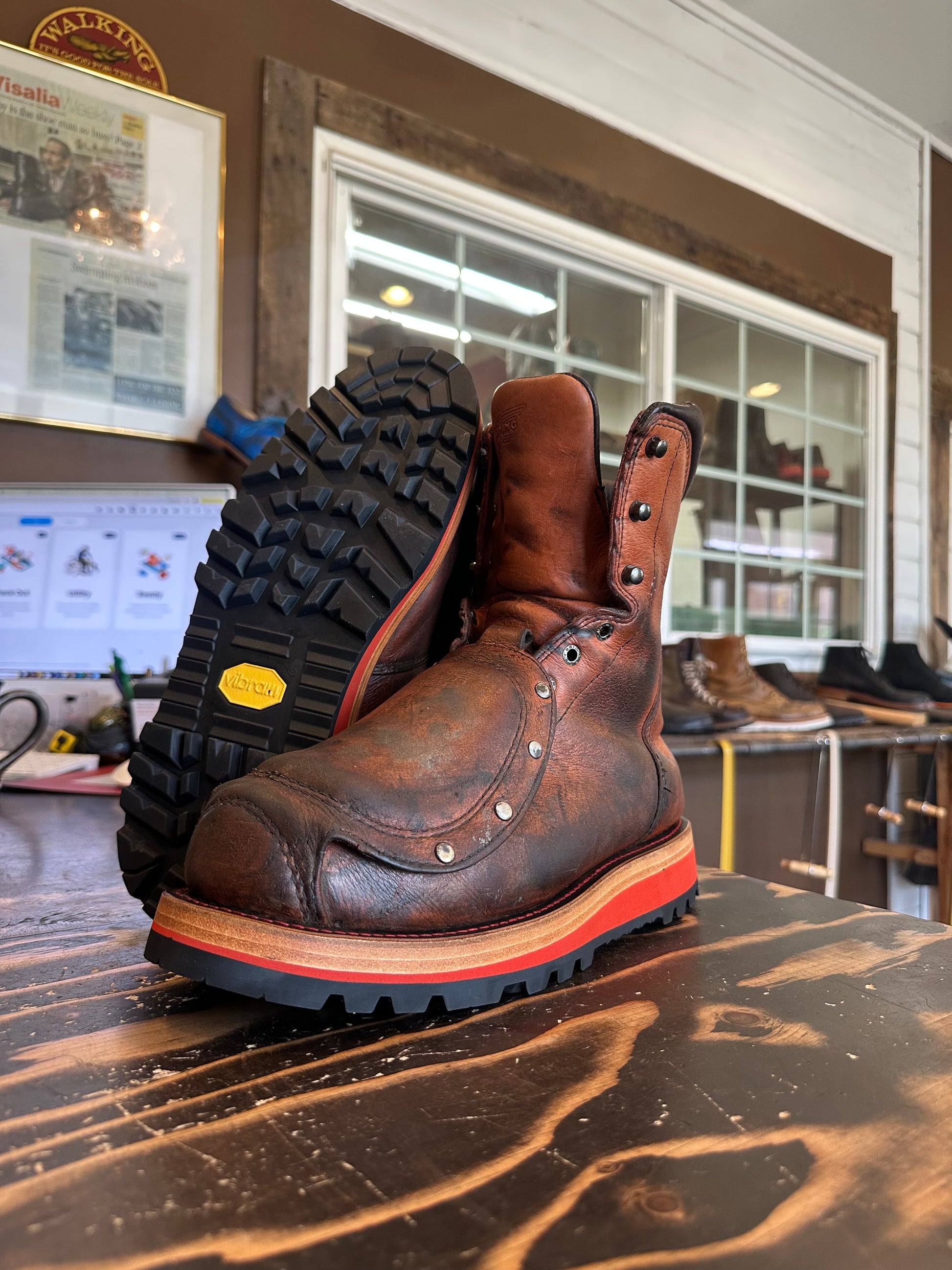 The Vibram Double RecraftThe Shoe Man With Angels Custom Creations