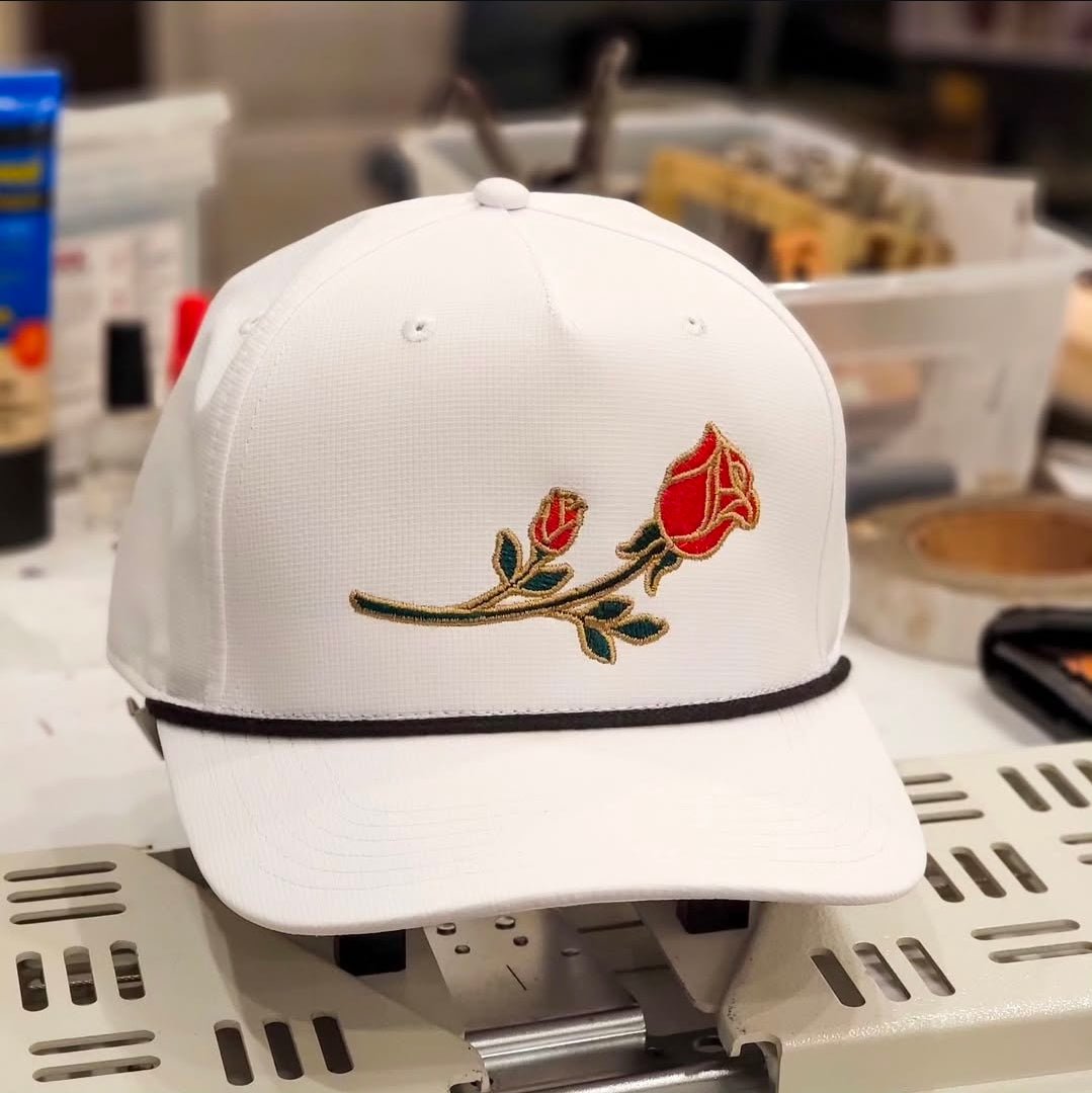 Custom Embroidered HatsThe Shoe Man With Angels Custom Creations